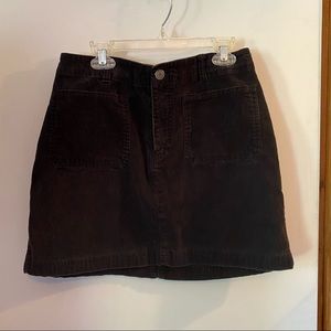 GAP Corduroy Mini Skirt